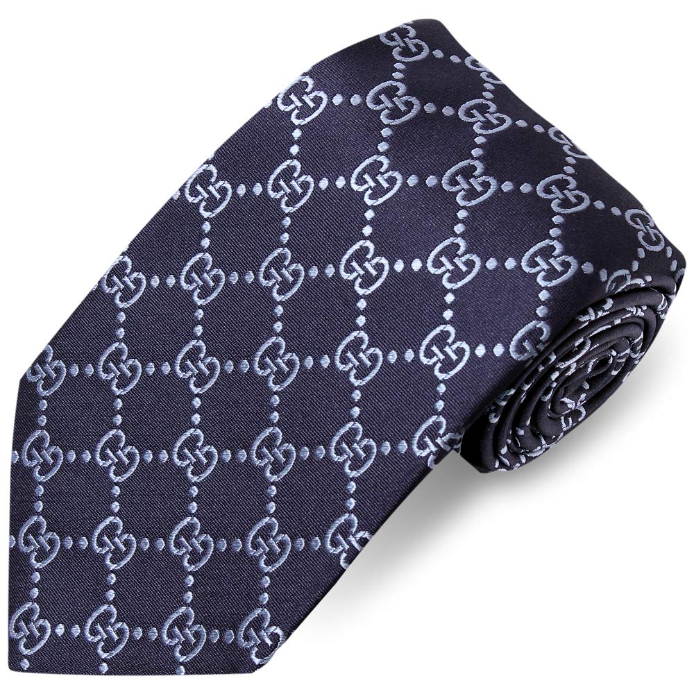 Amazon.co.jp: (グッチ) GUCCI ネクタイ 499695 4068 ネイビー 5115
